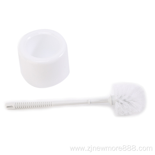 Plastic Household Toilet Cleaning Brush With Holder